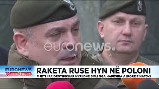 Raketa ruse në Poloni mjeti i paidentifikuar hyri dhe doli nga hapësira ajrore e NATOs [upl. by Galitea]