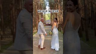 Wesele w lesie Klimat 🔥 wesele wedding weddingdj [upl. by Latsyc]