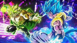 DBS Broly Movie  Broly Vs Gogeta FULL FIGHT 60 FPS [upl. by Nellda411]