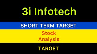 3I Infotech ltd stock target analysis 🍄 3i infotech share news  3i infotech analysis 290924 [upl. by Nylareg395]