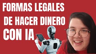 GANAR DINERO con Inteligencia Artificial desde casa [upl. by Assetan]