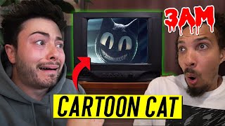 DO NOT WATCH 10 CARTOON CAT SIGHTINGS IN REAL LIFE AT 3 AM SCARY [upl. by Asseneg89]