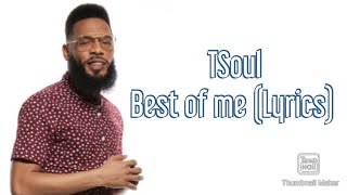 Tsoul  Best of me Lyrics [upl. by Ahsyek]