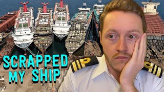 OFFICER REACTS They Scrapped My Cruise Ship [upl. by Virnelli432]