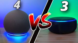 New Amazon Echo Dot 4 vs 3  Should You Upgrade [upl. by Fenny467]