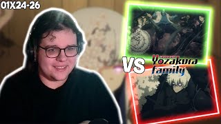 FINAL FIGHT ⚔️ I Mission Yozakura Family Episode 242526 Reaction [upl. by Milzie]