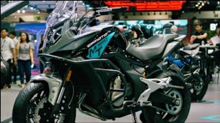 2023 Cf Moto 650 MT Walkaround at EICMAfaizauto7912 [upl. by Akkire]