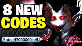 NEW ALL WORKING CODES FOR CLOVER RETRIBUTION IN 2024 ROBLOX CLOVER RETRIBUTION CODES [upl. by Howlyn]