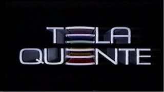 Intervalo Comercial Rede Globo  Tela Quente  10081992 46 [upl. by Ineslta]