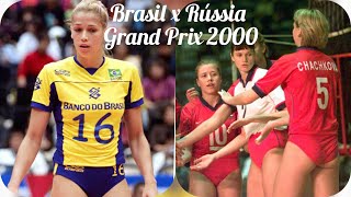 Grand Prix 2000  Brasil x Rússia Semifinal  Vôlei Feminino [upl. by Cave]