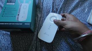 Unboxing TPLink AC1900 WiFi Extender [upl. by Anahsar]