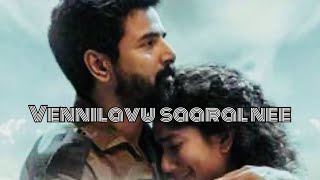 Vennilavu saaral nee song status 💙🖤 amaran amaransongs saipallavi sivakarthikeyan gvprakash [upl. by Bois]