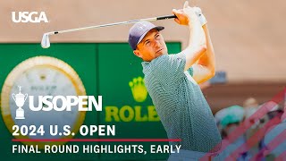 2024 US Open Highlights Final Round Early [upl. by Kaitlynn]