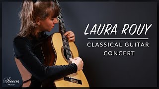 LAURA ROUY  Classical Guitar Concert  Dyens Dowland Brassens Moari  Siccas Guitars [upl. by Irwin]