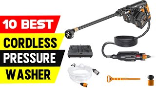 Best Cordless Pressure Washers in 2023 [upl. by Wolliw]