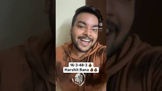 HARSHIT RANA 🔥ausvsind indvsaus india australia harshitrana [upl. by Rozelle726]