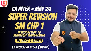 SM Chp 1  Super Revision  CA Inter New Syll  CA Mohnish Vora  MVSIR [upl. by Leunamesoj]