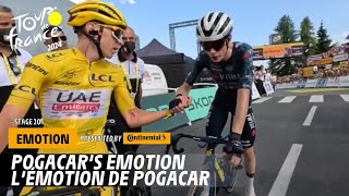 Winners emotion  Stage 20  Tour de France 2024 [upl. by Eitten]