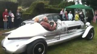 Fantastic sounding Rolls Royce Merlin engined car [upl. by Ellednek]