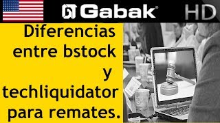 Diferencias entre Bstock y Techliquidatorscom para comprar remates [upl. by Thecla125]