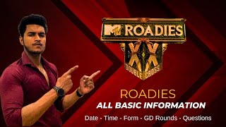 How To Go For ROADIES Audition 2024  All Basic Information ✅ [upl. by Niram77]