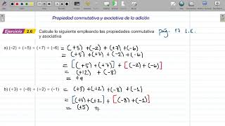 Propiedad conmutativa y asociativa de la adición ejercicio 26 [upl. by Serena951]