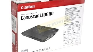 How to Download Driver Install Canon LiDE 110 Scanner Driver  ক্যানন স্ক্যানার ইন্সটল [upl. by Billy]