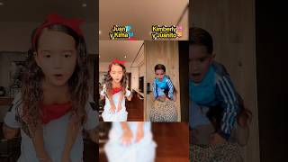 KIMA JUANITO KIM Y JUAN HACIENDO EL MISMO VIDEO 😅❤️  jukilop shorts kimberlyloaiza [upl. by Atsirtal936]