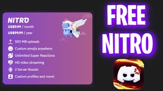 How To Get DISCORD NITRO For FREE in 2024 [upl. by Asillem362]