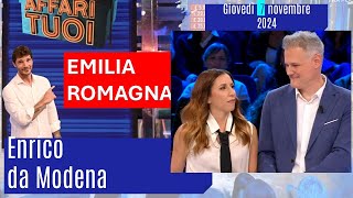 Affari tuoi di giovedì 7 novembre 2024 con lEmilia Romagna I pacchi aperti in ordine [upl. by Aicil]