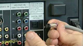 How to Connect an HDTV to Your Sound System or Home Theater For Dummies [upl. by Cotter160]