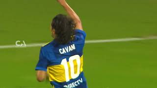 Gol de Edinson Cavani Boca 2  Central Norte 0 32avos Duodécima edición [upl. by Nihi]