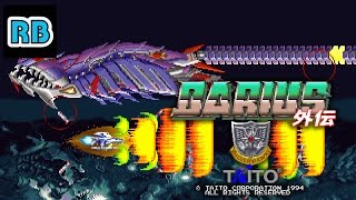 1994 60fps Darius Gaiden 12572760pts ZONE V ALL [upl. by Marni]