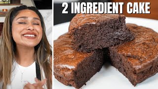 How to Make the Most Amazing amp Easiest Chocolate Cake of All Time with 2 Ingredients [upl. by Anitsihc823]