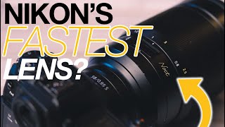 The FASTEST Nikkor Lens TO DATE Nikon Z 58mm f095 S Noct [upl. by Finzer]