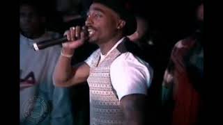 2Pac live  When We Ride ft Outlaw Immortals  Club 662 Las Vegas Nevada USA 1996 [upl. by Doble]