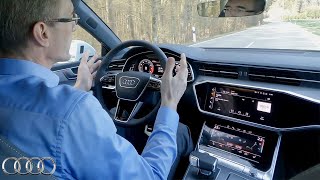 Was ein Audi Lenkrad alles Kann Audi Q5 Stand der Technik 2021 [upl. by Giuseppe]