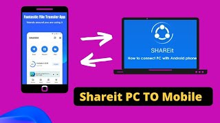 How to use Shareit on pc  Install Shareit in PC  Bangla Tutorial  Share it  Share it for PC [upl. by Atteram]