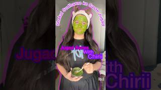 Shakal Sudharne ke Saste Jugad series with chiriEp1 beauty skincare minivlog [upl. by Old]