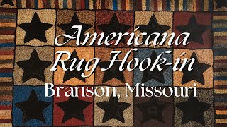 “Exciting Americana Rug Hookin Extravaganza in Branson Missouri [upl. by Yentuoc]