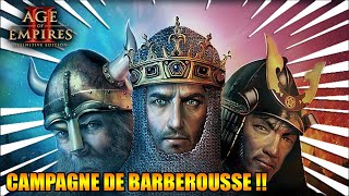 AOE 2  DE  CAMPAGNE DE BARBEROUSSE FR [upl. by Sardse]