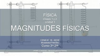 MAGNITUDES FÍSICAS ESCALARES Y VECTORIALES [upl. by Hamilton575]