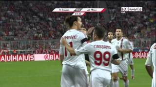 Ibrahimovic Goal on Bayern Munich  26072011 [upl. by Maroney]