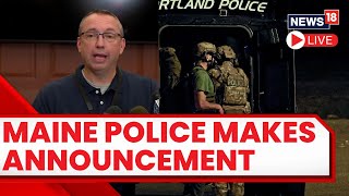 Lewiston Maine shooting 2023 LIVE  Maine Police Briefs Media On The Incident Maine Shooting  N18L [upl. by Salema]