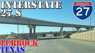 I27 South  Lubbock  Texas  4K Highway Drive [upl. by Julis]