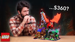 LEGO Dungeons amp Dragons Red Dragons Tale  Set 21348 Showcase amp Review [upl. by Nelav]