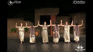 Ancient Greek dance by the Caryatids  6th Bollywood amp Multicultural Dance Festival [upl. by Llehcsreh]