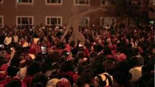 Delta Sigma Theta brings in the 100th  Howard University Sweetheart Song Alpha Chapter [upl. by Lebiram]