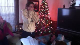 Marine Surprises Girlfriend with Christmas homecoming [upl. by Noeht]