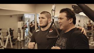 UFC 220 EP4  Khabib on Weight Cutting quotWhen you cutting weight last day is very hardquot [upl. by Sheeb182]